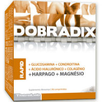 DOBRADIX RAPID COMP X 40 COMPS GLUCOSAMINA CONDROITINA (SULFATO) COLAGENIO HIDRO